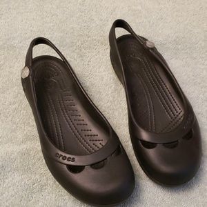 Crocs slide ons